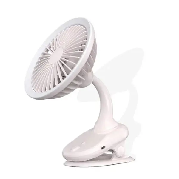 GOBREEZE RECHARGEABLE GOOSENECK CLIP FAN