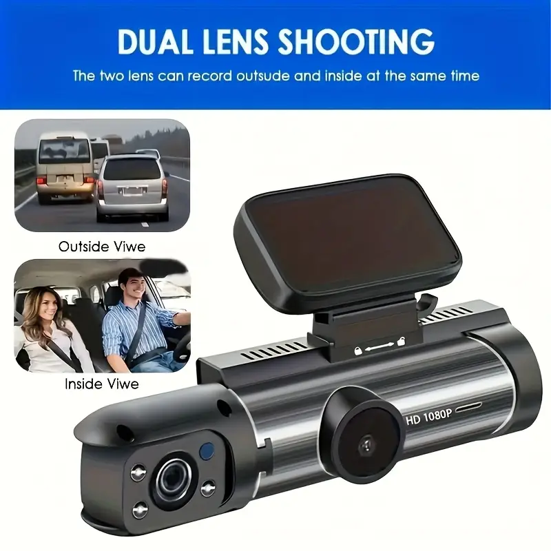 CAR DVR DUAL Dash CAMERA VIDEO 