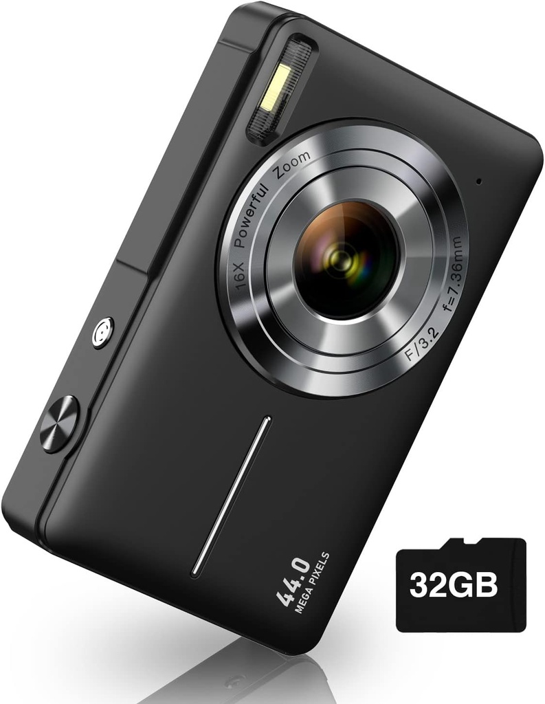 BETTER LIFE DIGITAL CAMERA FHD 1080P 16X ZOOM BLACK