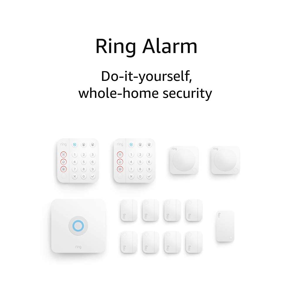 RING ALARM 14 PIECE KIT WIRELESS SMART HOME SECURITY SYSTEM  