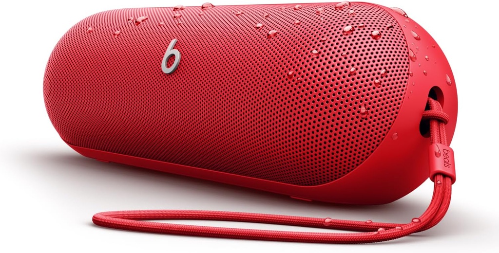 Beats Pill Portable Bluetooth Speaker Water Resistant Statement Red