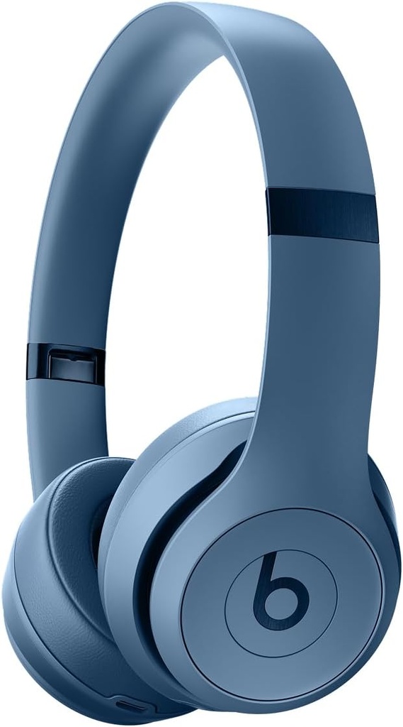 Beats Solo 4 Wireless Bluetooth On-Ear Headphones , Slate Blue