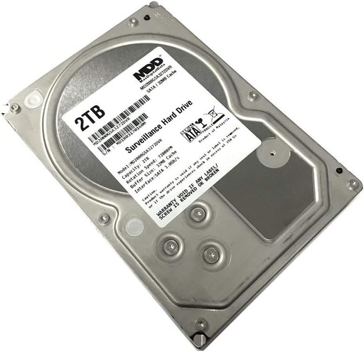 MDD MAXDIGITALDATA MaxDigitalData 2TB 32MB Cache 7200PM SATA 3.0Gb/s 3.5'' Internal Surveillance CCTV DVR Hard Drive (MD2000GSA3272DVR) - w/2 Year RENEWED 