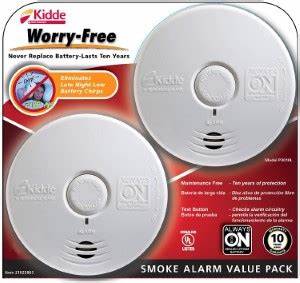 Kidde Worry Free Smoke Alarm 