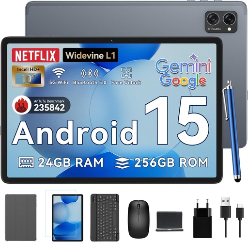 TABWEE T20 Tablet 2025 Latest Android 15 Tablets 