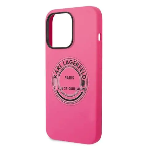 KARL LARGEFELD iPhone 14 Pro Liquid Silicone Case
