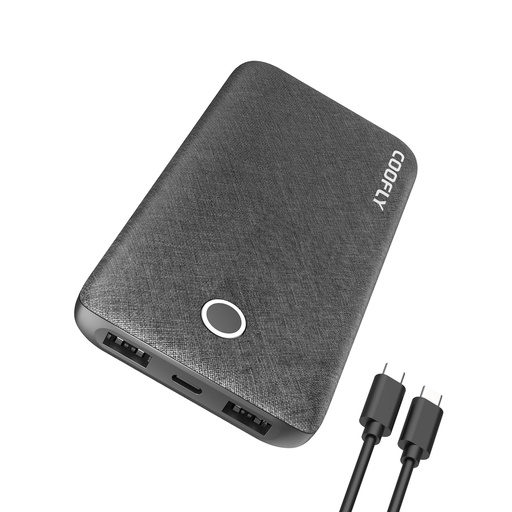 COOFLY POWER BANK BLACK 20000mAH