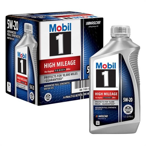 Mobil 1 SAE 5W-30 ADVANCED FULL SYNTHETIC MOTOR OIL ,1 quarts