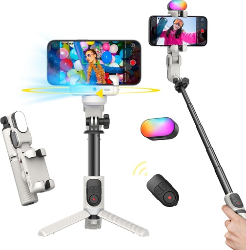 SMART M1 PRO ALL IN ONE GIMBAL STABILIZER WITH AUTO FACE TRACKING 