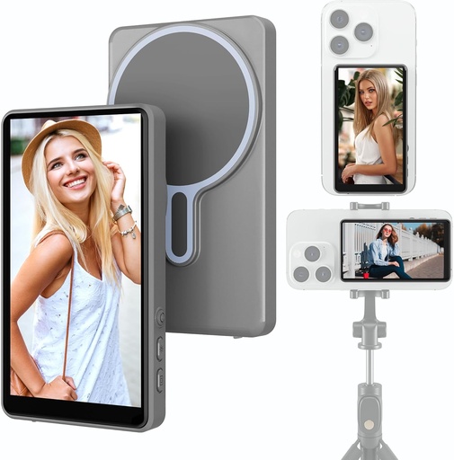 MAXKEY MAGNETIC PHONE VLOG SELFIE MONITOR SCREEN 