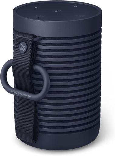 BANG & OLUFSEN BEOSOUND EXPLORE PORTABLE OUTDOOR SPEAKER DUSTPROOF AND WATERPROOF, NAVY